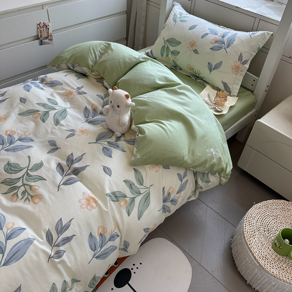 91家纺网 家纺一手货源 找家纺 （总）西域种棉人 2025新款纯棉大学生宿舍100%新疆棉三件套全棉四件套