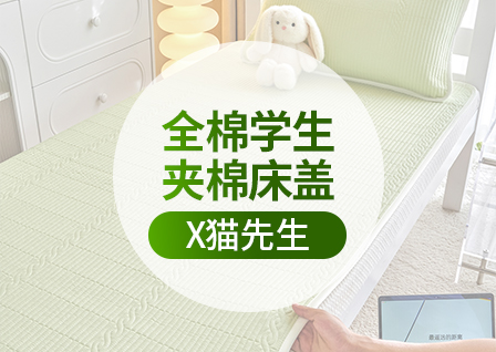 货源网 一件代发 网上商城 找家纺 X猫先生 床笠、夹棉床笠、护垫、床褥、床垫、床盖