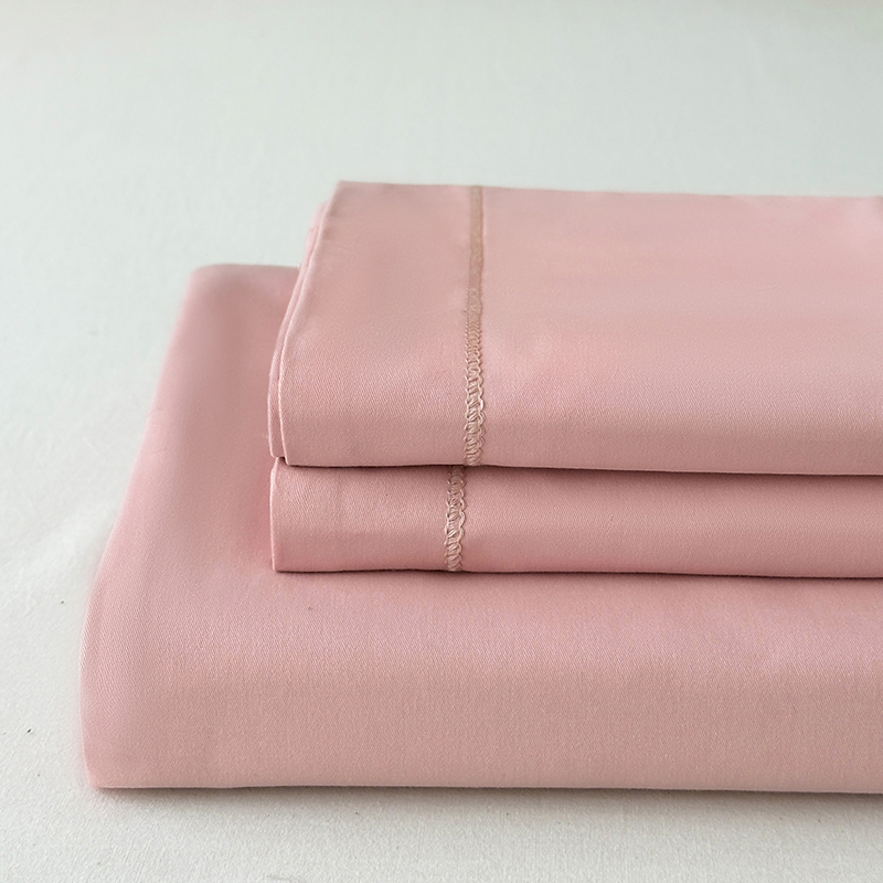 91家纺网 家纺一手货源 找家纺 （总）宝时兰 2025新款加厚100%全棉长绒棉纯色磨毛单品床单纯棉枕套高密【提供买家秀/可定制其他尺寸】