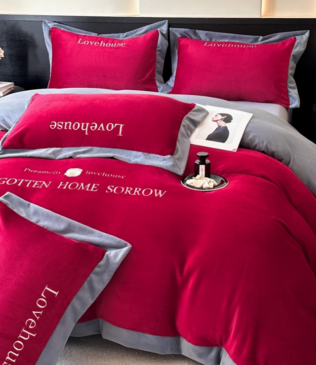 91家纺网 货源网 一件代发 网上商城 找家纺 涵美人家纺 法莱绒四件套,被套 南通家纺 叠石桥一手家纺货源网