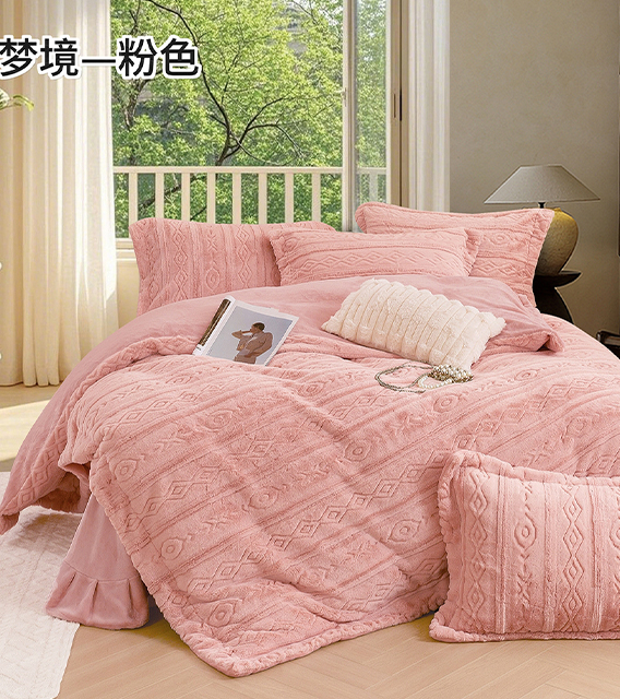 货源网 一件代发 网上商城 找家纺 绒博士 全棉普通四件套雕花绒四件套磨绒四件套宝宝绒四件套牛奶绒四件套