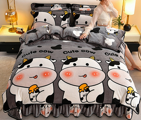 硕喜 91家纺网 货源网 一件代发 网上商城 找家纺 硕喜 牛奶绒四件套 三件套 单被套