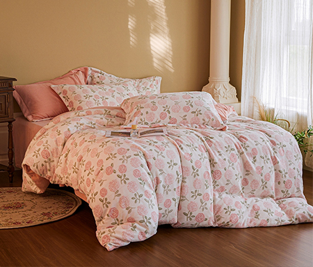 菡宝 91家纺网 货源网 一件代发 网上商城 找家纺 菡宝 牛奶绒四件套