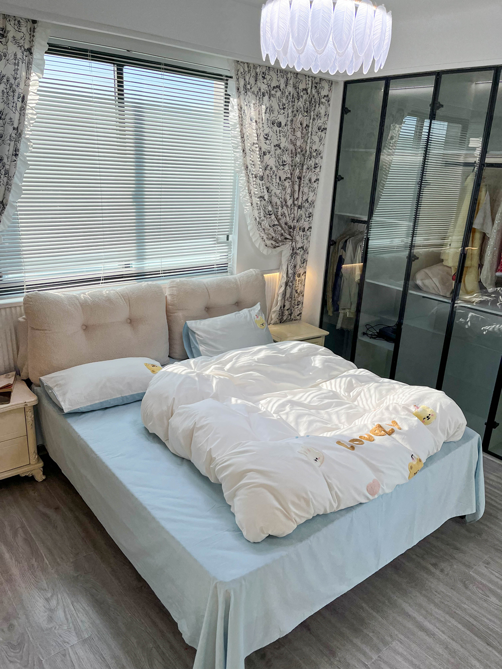 91家纺网 家纺一手货源 找家纺 （总）丽涵家纺 2026新款50S全棉纯棉水洗棉毛巾绣花四件套幸运圣诞