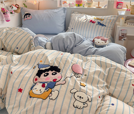 港岛妹妹 91家纺网 货源网 一件代发 网上商城 找家纺 港岛妹妹 四件套 芦荟棉单被套