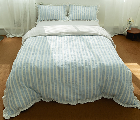 棉小二 91家纺网 货源网 一件代发 网上商城 找家纺 棉小二 全棉水洗棉：全棉双层纱四件套