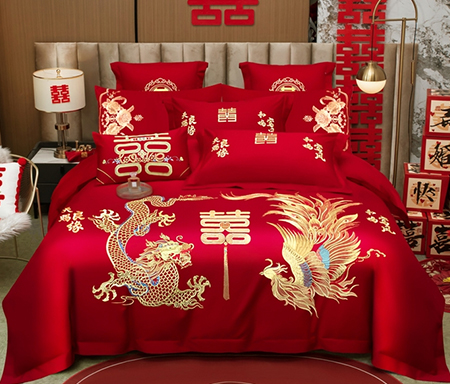 千禧家纺 91家纺网 货源网 一件代发 网上商城 找家纺 千禧家纺 婚庆四件套,全棉活性四件套,多件套