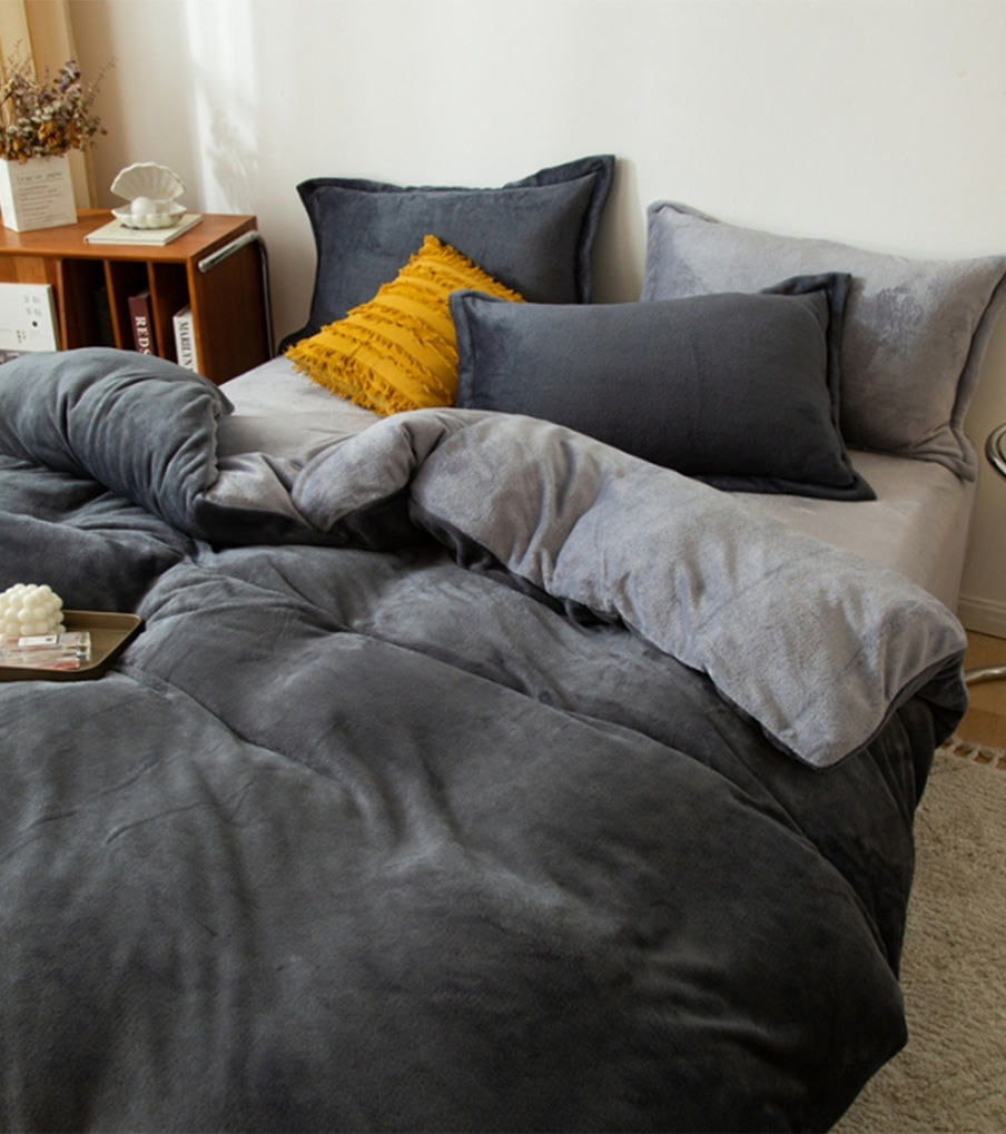 货源网 一件代发 网上商城 找家纺 兰紫橙家纺 法莱绒四件套,床笠,被套,毛毯,水晶绒四件套