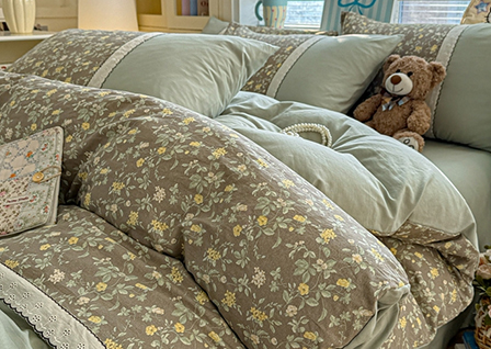 货源网 一件代发 网上商城 找家纺 逸林家纺《原希尔顿逸林》 床裙款  床单款水洗真丝四件套