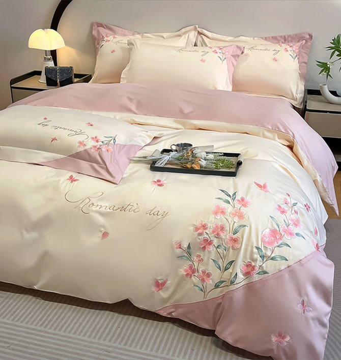 91家纺网 中国家纺 南通家纺 家纺货源 找家纺 网上商城 家纺十大品牌 桃园 长绒棉绣花四件套  夏被四件套  各种刺绣套件 南通家纺 叠石桥一手家纺货源网