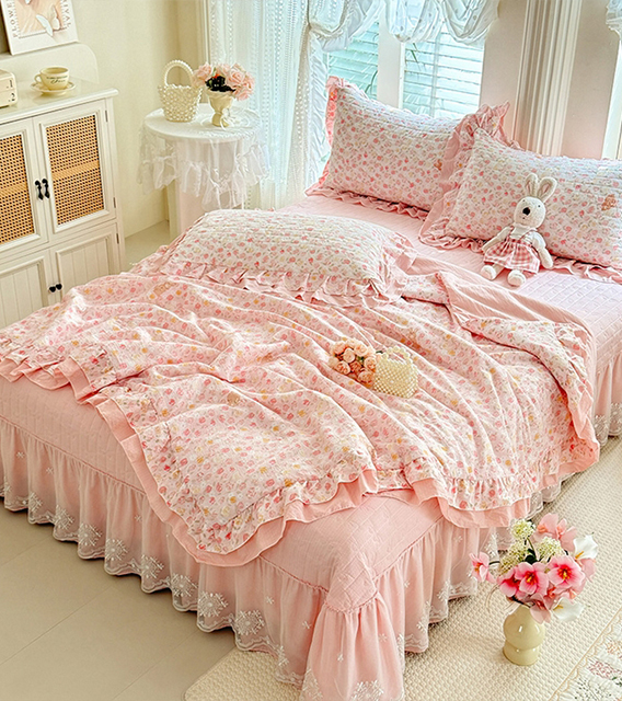 货源网 一件代发 网上商城 找家纺 苏米娜家纺SUMINA 牛奶绒四件套,雕花绒四件套,床裙款四件套,床盖款四件套,简约轻奢款,公主风