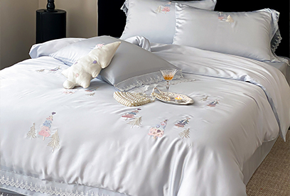 91家纺网 货源网 一件代发 网上商城 找家纺 树下 50长绒棉四件套