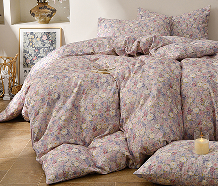 富安笙 91家纺网 货源网 一件代发 网上商城 找家纺 富安笙 全棉四件套 双层纱四件套 被套 全棉双层纱被套