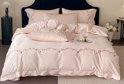 91家纺网 货源网 一件代发 网上商城 找家纺 树下 50长绒棉四件套