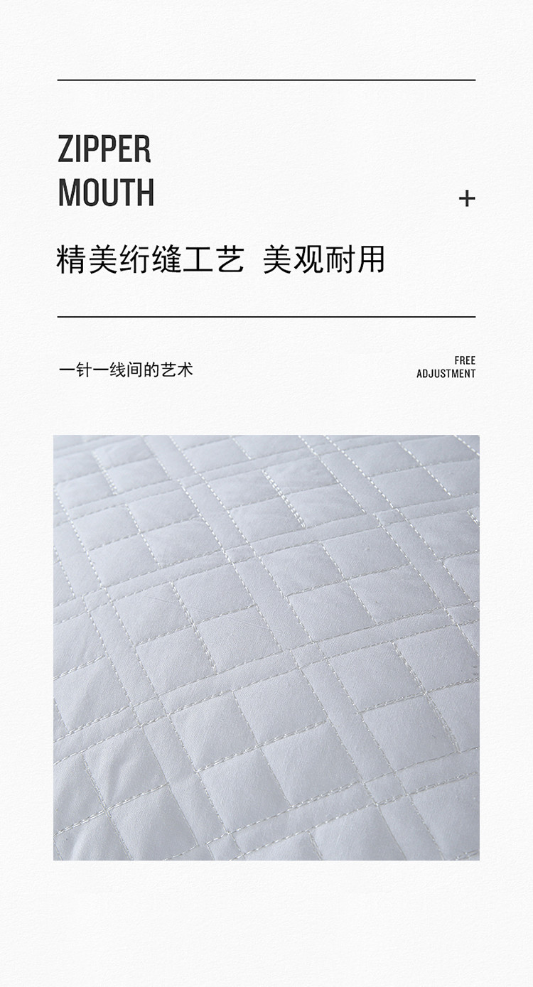 91家纺网 家纺一手货源 找家纺 菩提猫枕芯 新品绗缝枕头四款48*74cm一只 印花纯棉枕芯
