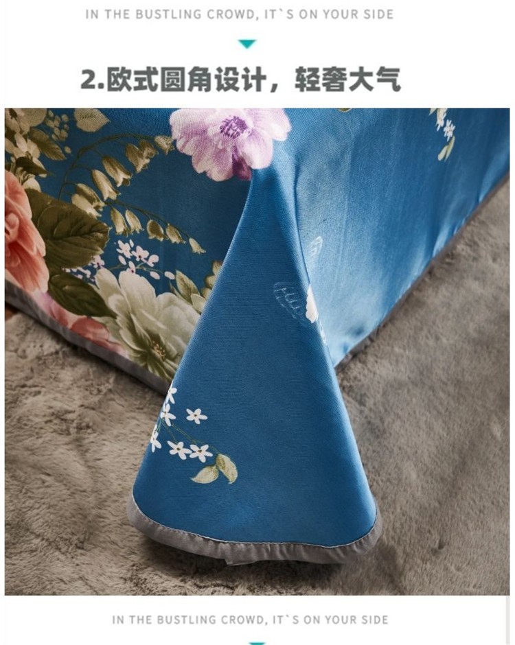 91家纺网 家纺一手货源 找家纺 曼璐 2025新款冰丝席 春色满园