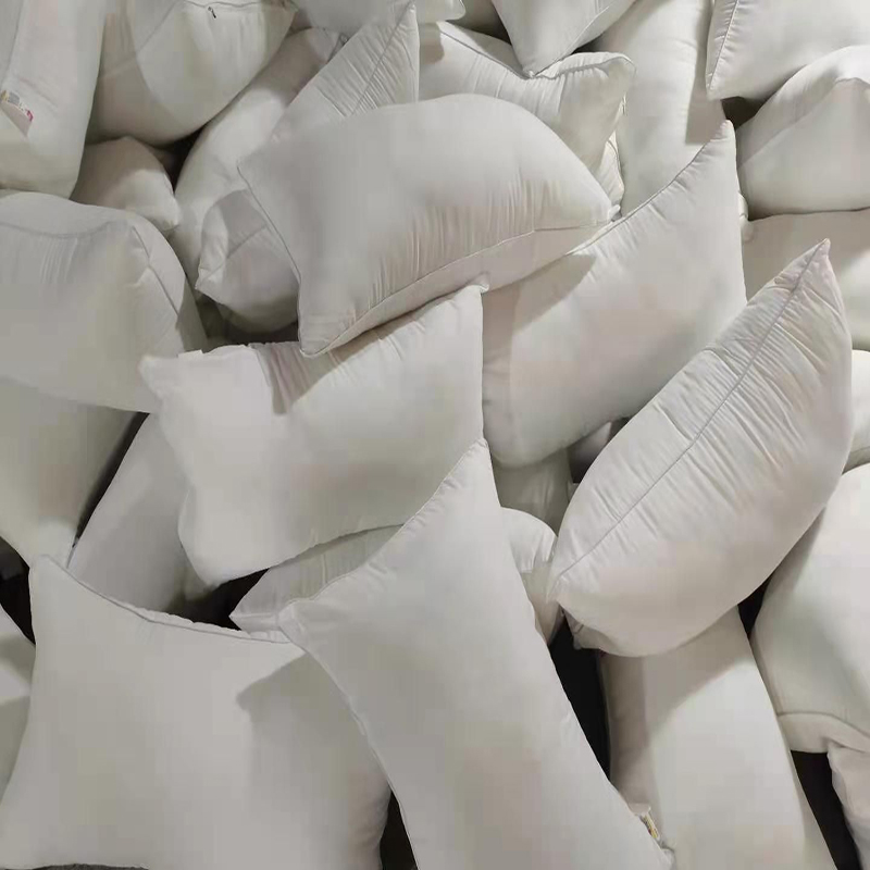 91家纺网 家纺一手货源 找家纺 （总）新丽佳酒店枕头赠品枕芯学生枕羽丝绒单人护颈椎枕礼品枕芯