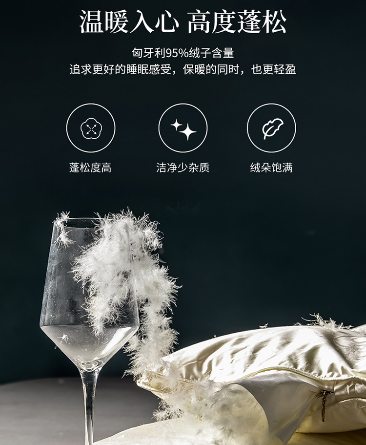 91家纺网 家纺一手货源 找家纺 总绒研羽绒 2024魅力人生真丝大提花鹅绒被羽绒被冬被被子