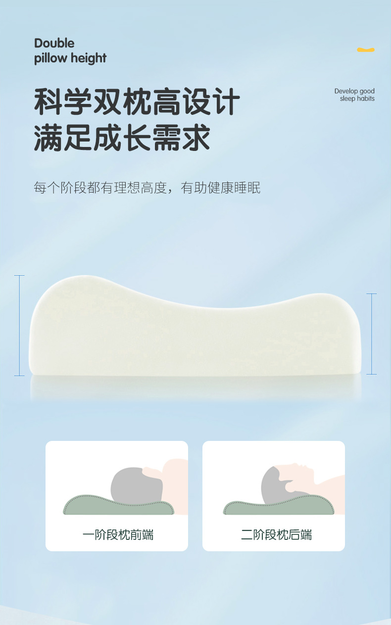 91家纺网 家纺一手货源 找家纺 爱古德 春夏冰感丝太空慢回弹记忆棉枕头含枕套儿童成人款小猪猪