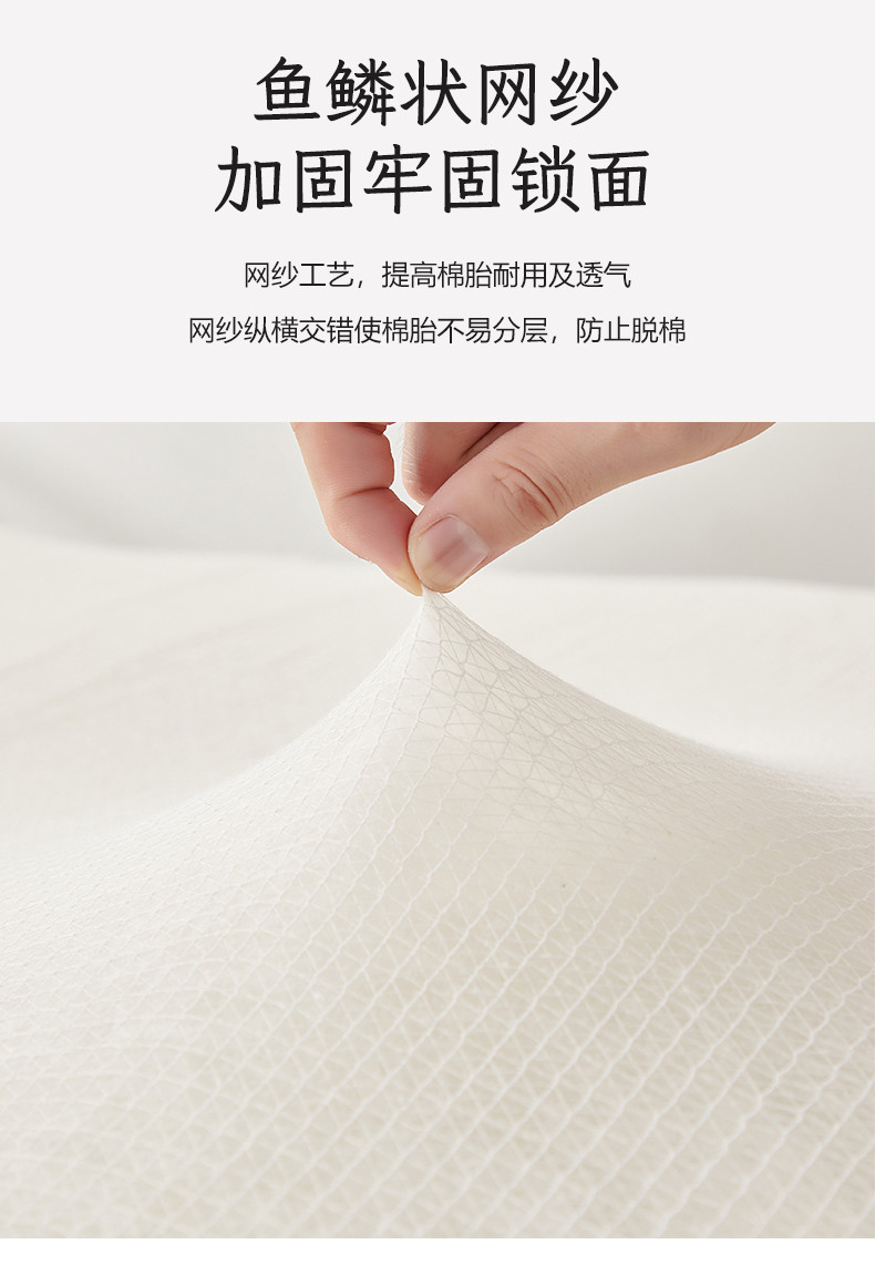 91家纺网 家纺一手货源 找家纺 暖阳 2025新款50%可拆卸款棉花被 绿大格