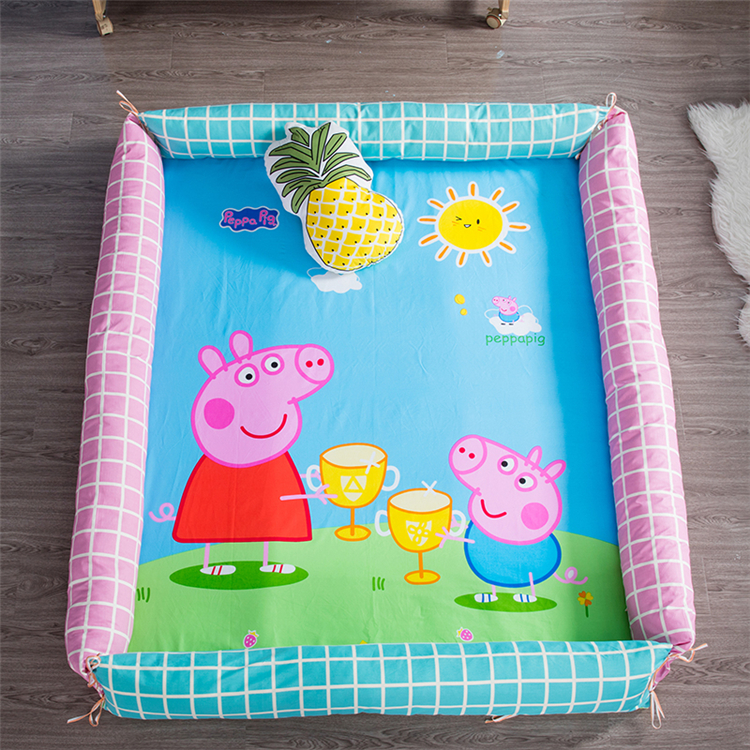 可拆卸围栏地垫