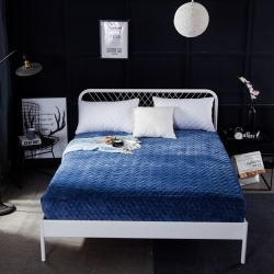 水晶绒夹棉床笠原图800懒人