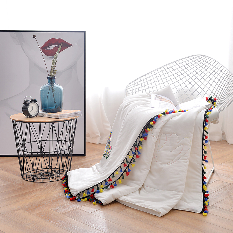 冰丝麻凉感夏被