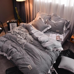 澳玛尼 水洗棉加绒保暖四件套