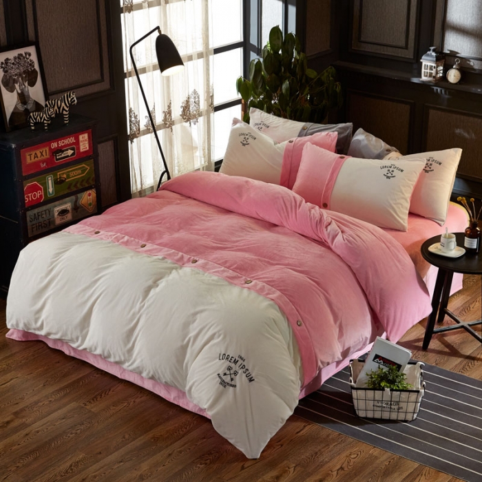 欧美纽扣款丽丝绒