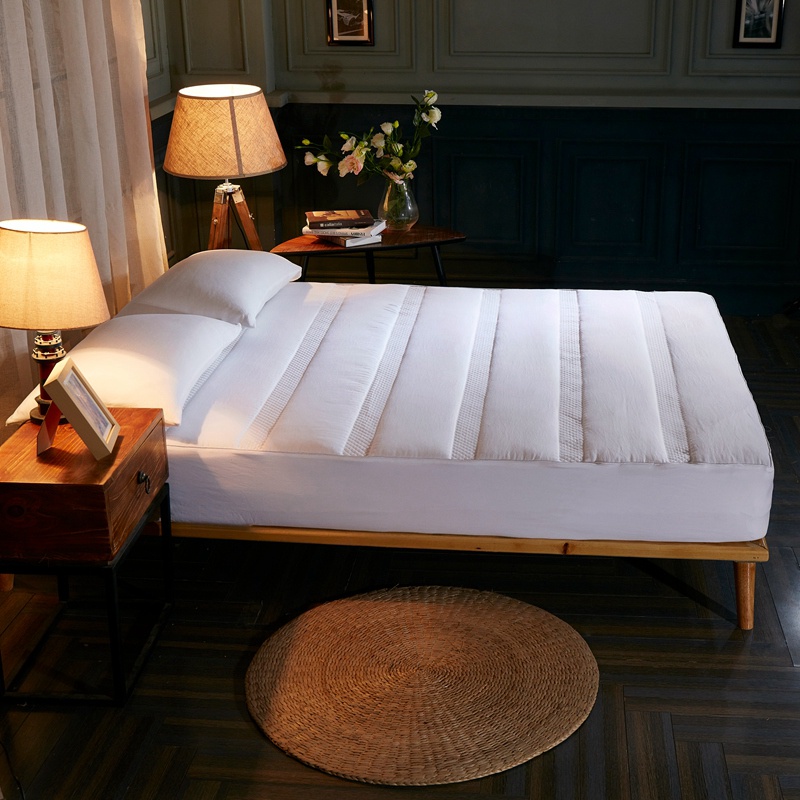 酒店风格 水洗棉夹棉床笠