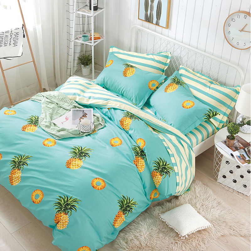 网红风全棉四件套懒人图