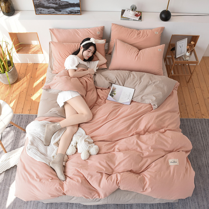 全棉水洗棉四件套