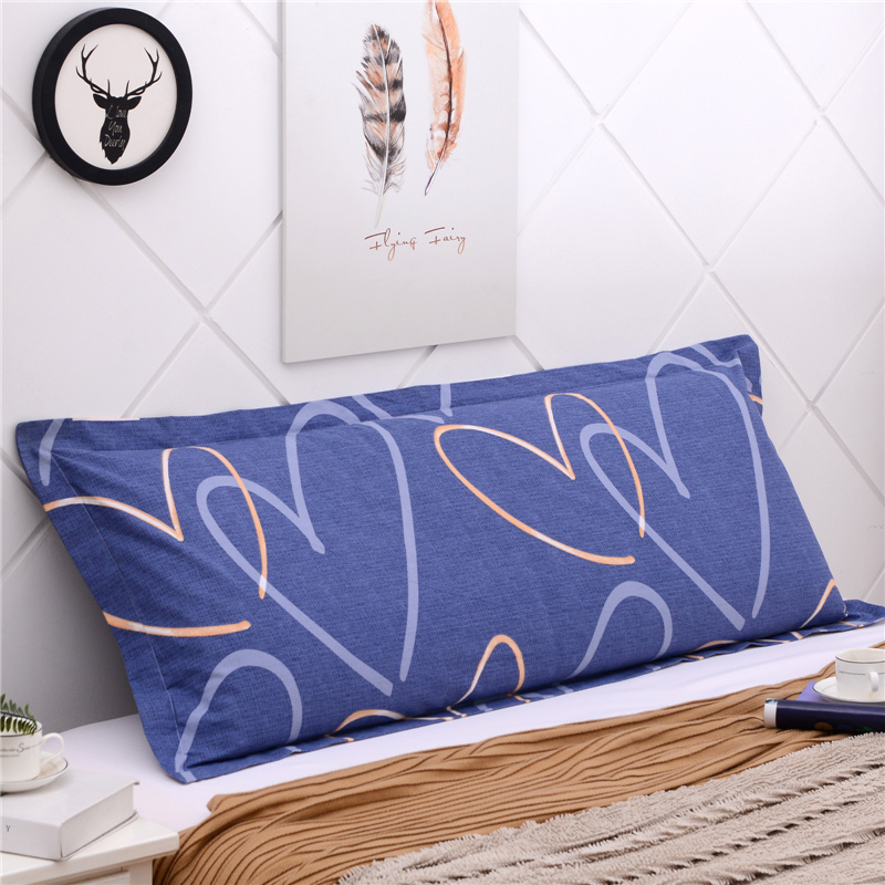 D26-双人枕套-纯棉磨毛