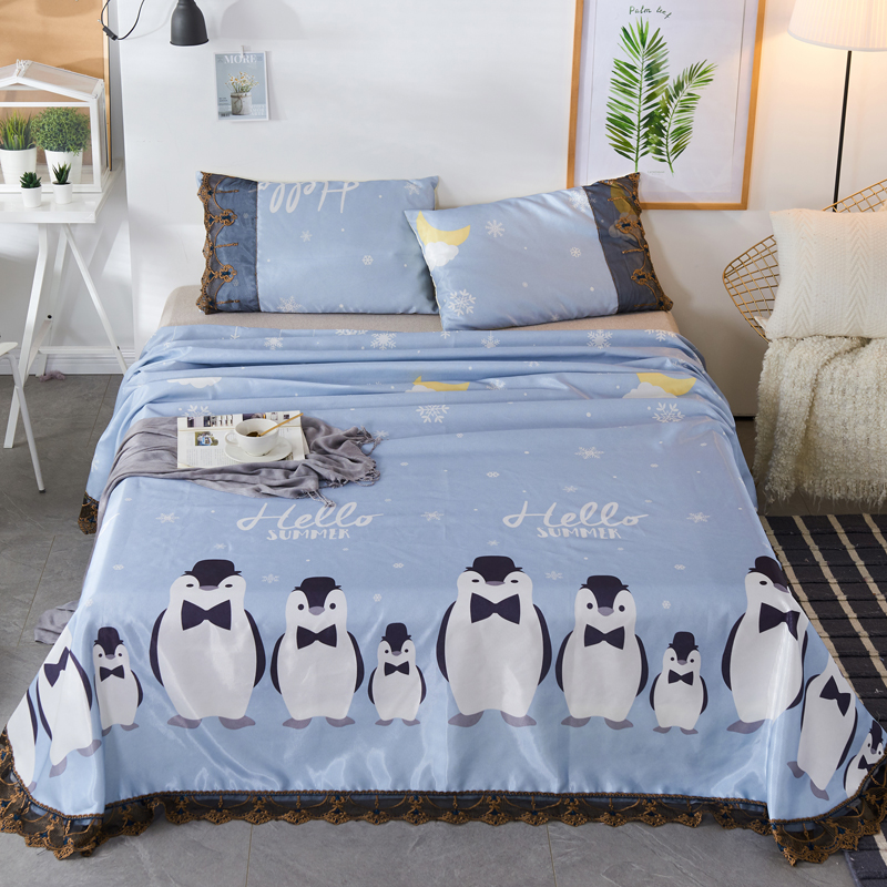 2019新款床单款冰感丝凉席冰丝席