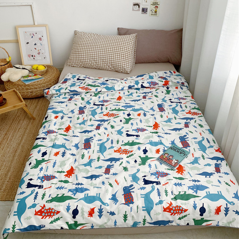 全棉羽丝卡通夏被