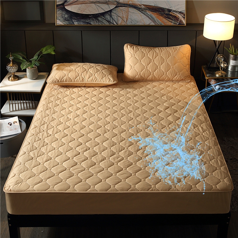 暖她全棉防水夹棉床笠