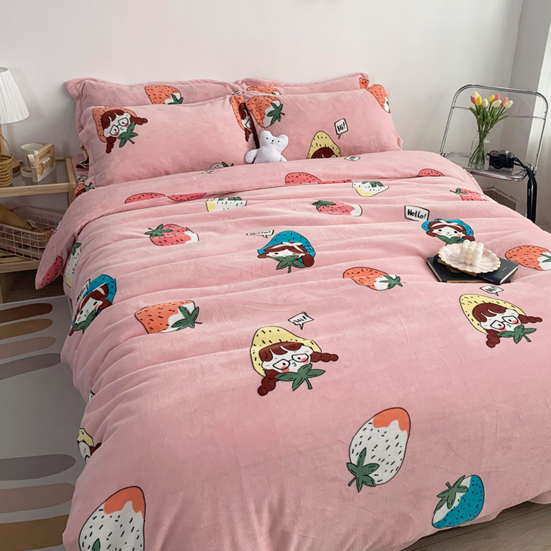 2020保暖牛奶绒套件