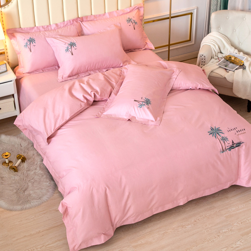 2021新款全棉贡缎四件套-江南春