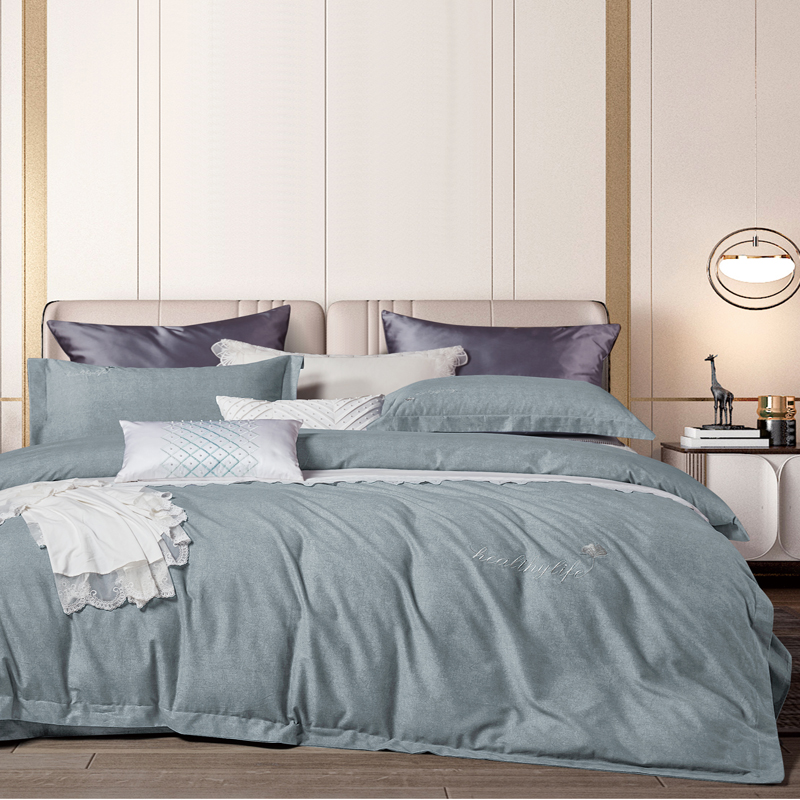 全棉抗菌绣花四件套提取码：mmsj