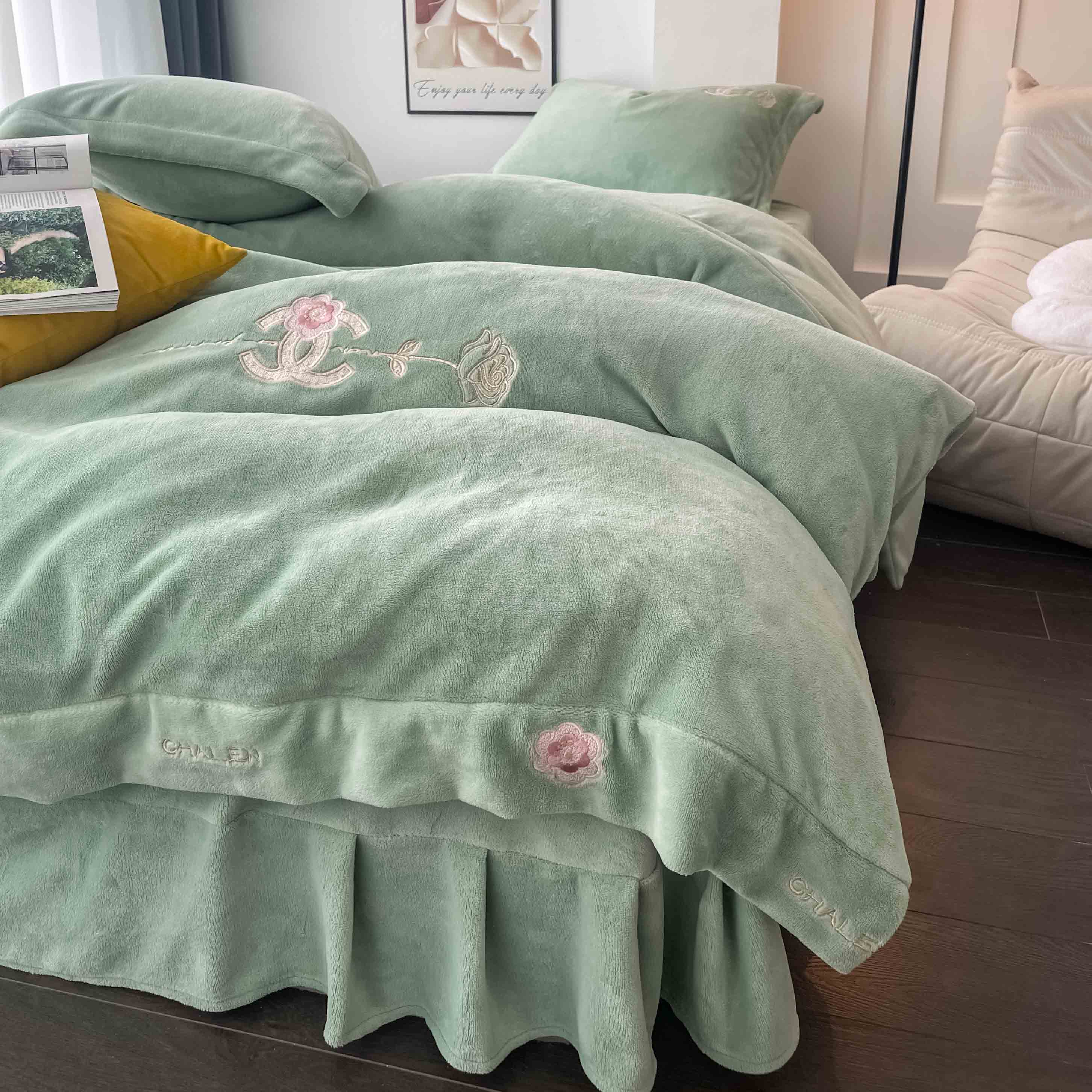 2023款-蚕丝绒简约轻奢花香系列