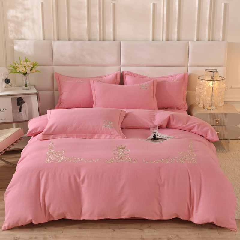 纯棉绣花四件套（提取码mmsj）