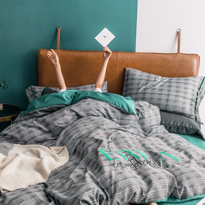 91家纺网 家纺一手货源 找家纺 慕梵 2019新款轻奢天丝绸四件套 埃里卡