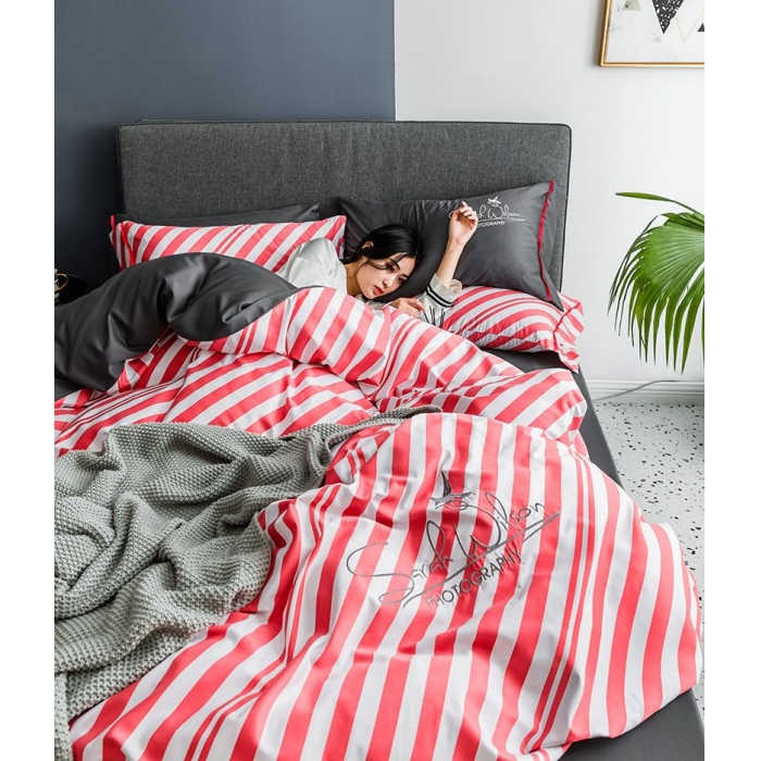 91家纺网 家纺一手货源 找家纺 慕梵 2019新款轻奢天丝绸四件套 飞越地平线