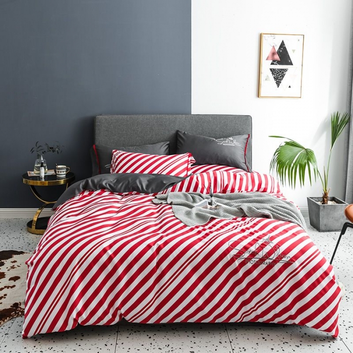 91家纺网 家纺一手货源 找家纺 慕梵 2019新款轻奢天丝绸四件套 飞越地平线