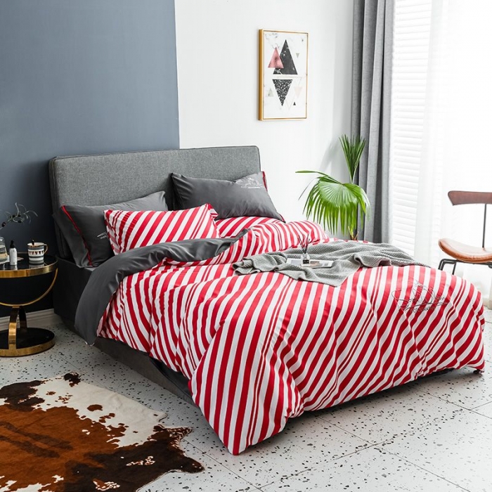 91家纺网 家纺一手货源 找家纺 慕梵 2019新款轻奢天丝绸四件套 飞越地平线