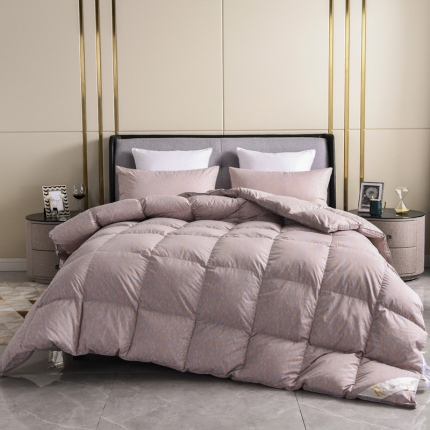 91家纺网 家纺一手货源 找家纺 （总）绒研羽绒 2025爆款路易安娜羽绒被