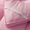 91家纺网 家纺一手货源 找家纺 麦亿彩 2019羽丝绒床垫立体10cm 粉色