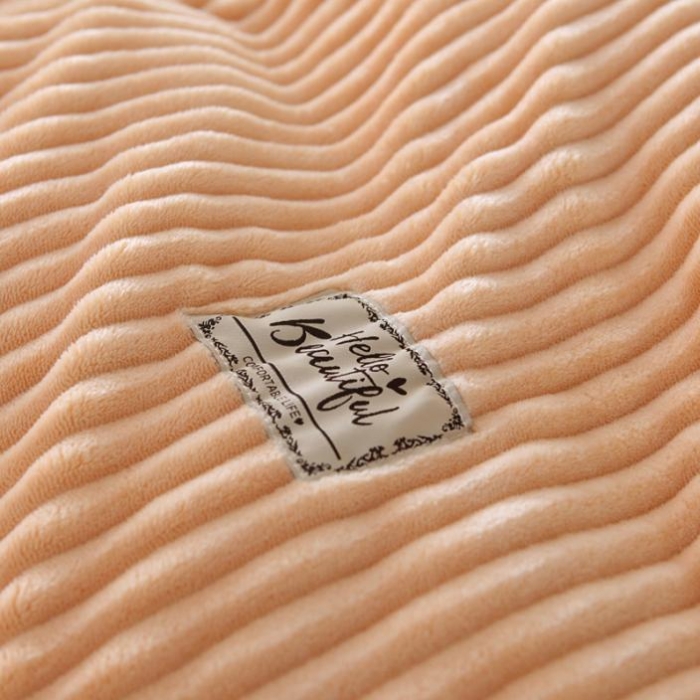 91家纺网 家纺一手货源 找家纺 唐人居 韩版宝宝绒四件套 1黄色