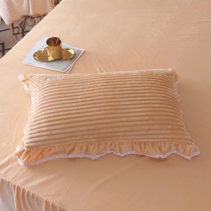 91家纺网 家纺一手货源 找家纺 唐人居 韩版宝宝绒四件套 1黄色