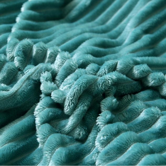 91家纺网 家纺一手货源 找家纺 唐人居 韩版宝宝绒四件套 7绿色